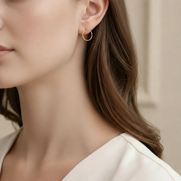 گوشواره سبک حلقه ای (0.36)